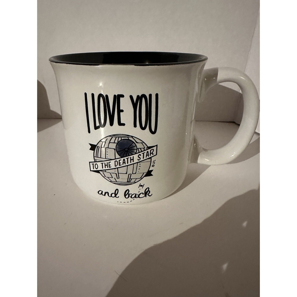 Star Wars Ceramic Mug I Love You To The Death Star And Back 18oz